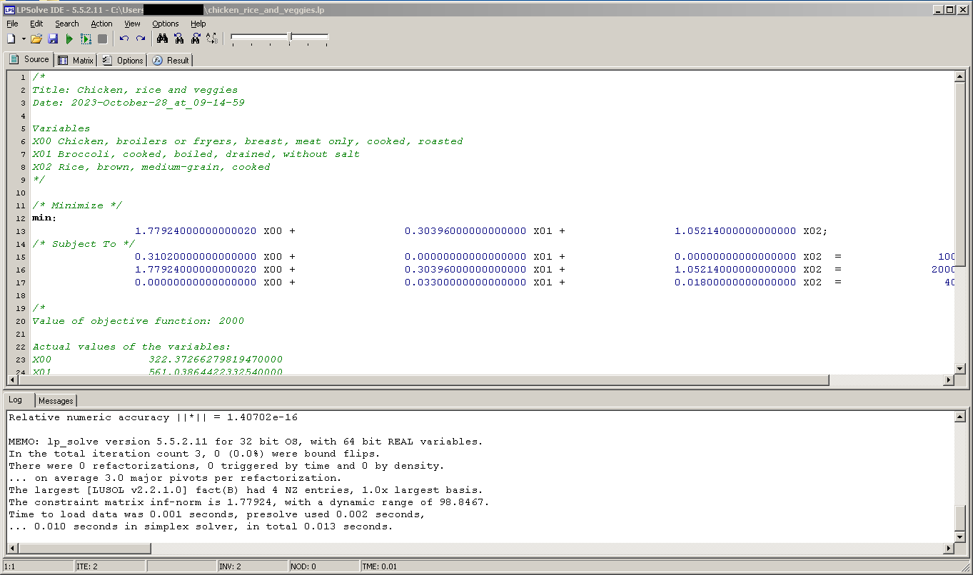 Solving Problem on a Different Solver