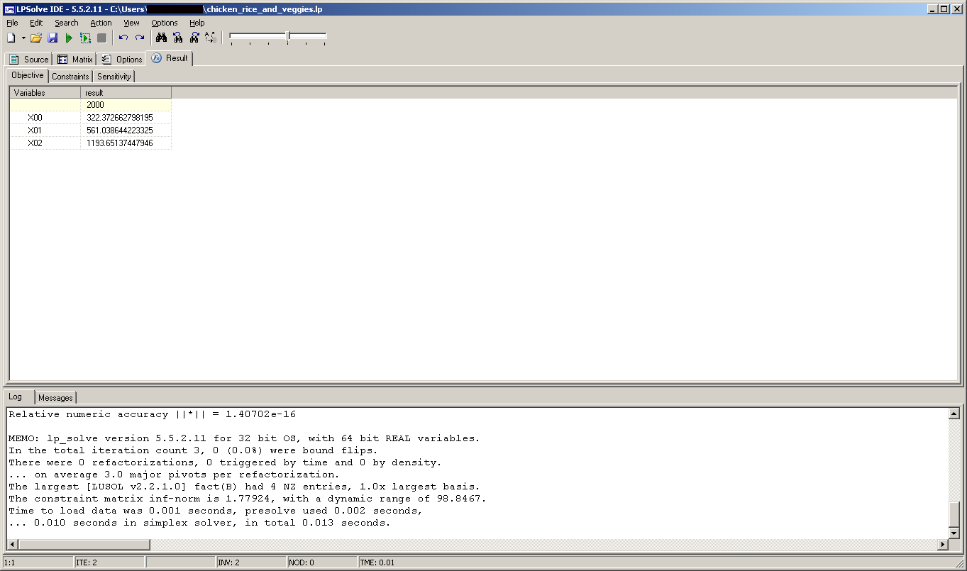 Solving Problem on a Different Solver