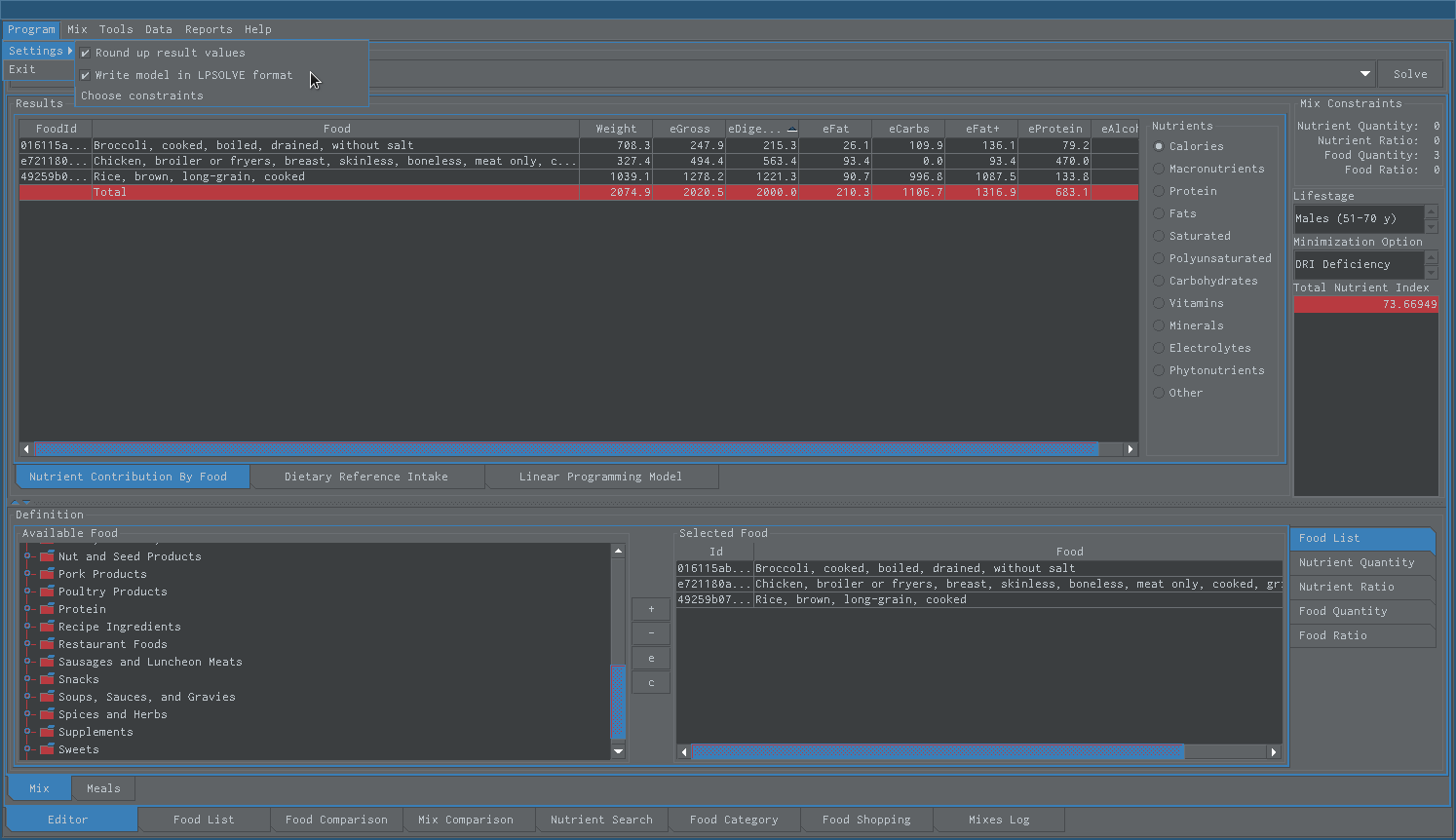 write model to file